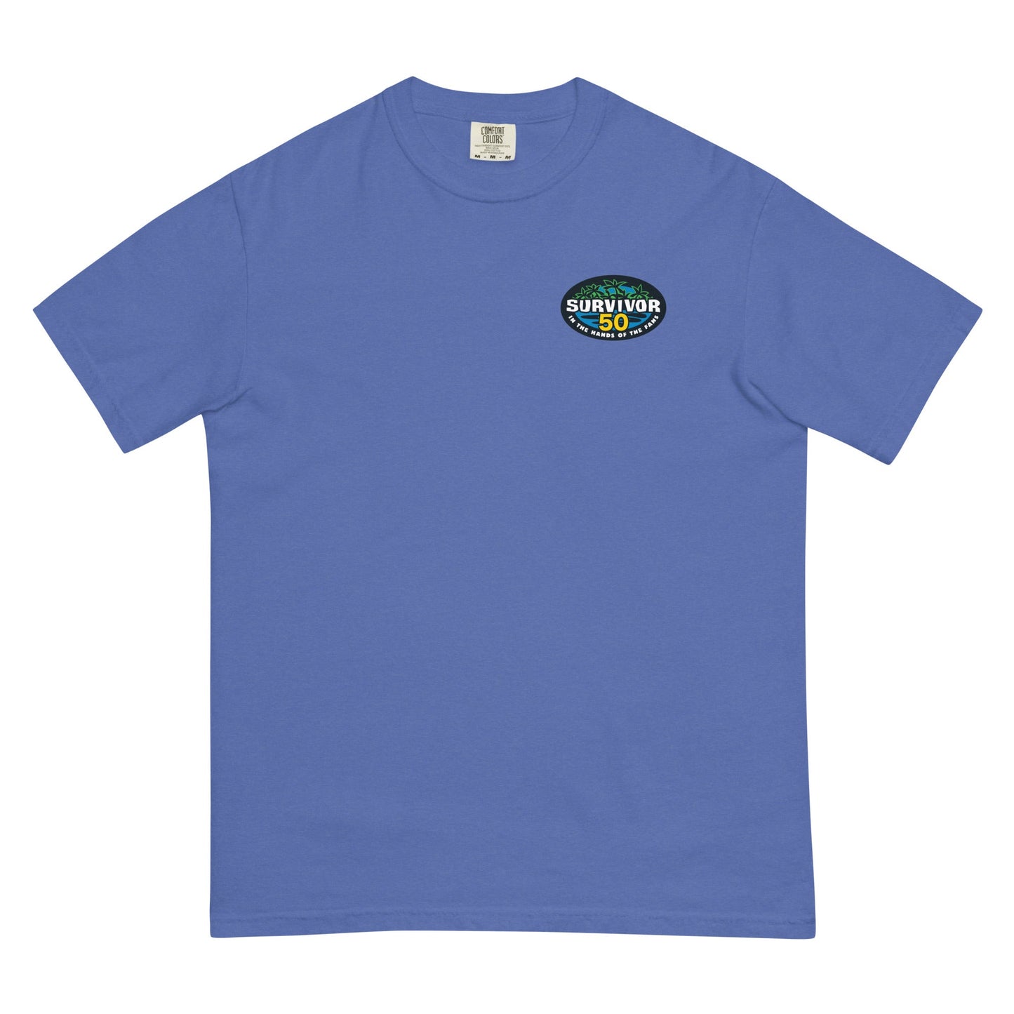 Survivor Comfort Colors T-Shirt 50 Seasons Logo - Paramount Shop