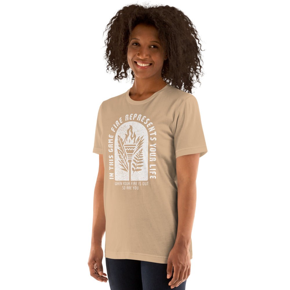 Survivor Fire Represents Your Life Unisex T-Shirt - Paramount Shop