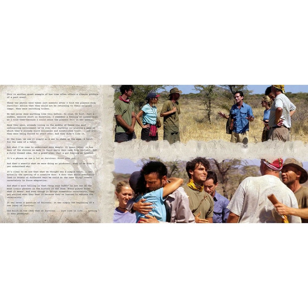 Survivor: Forged by Fire, Book by Jeff Probst - Paramount Shop