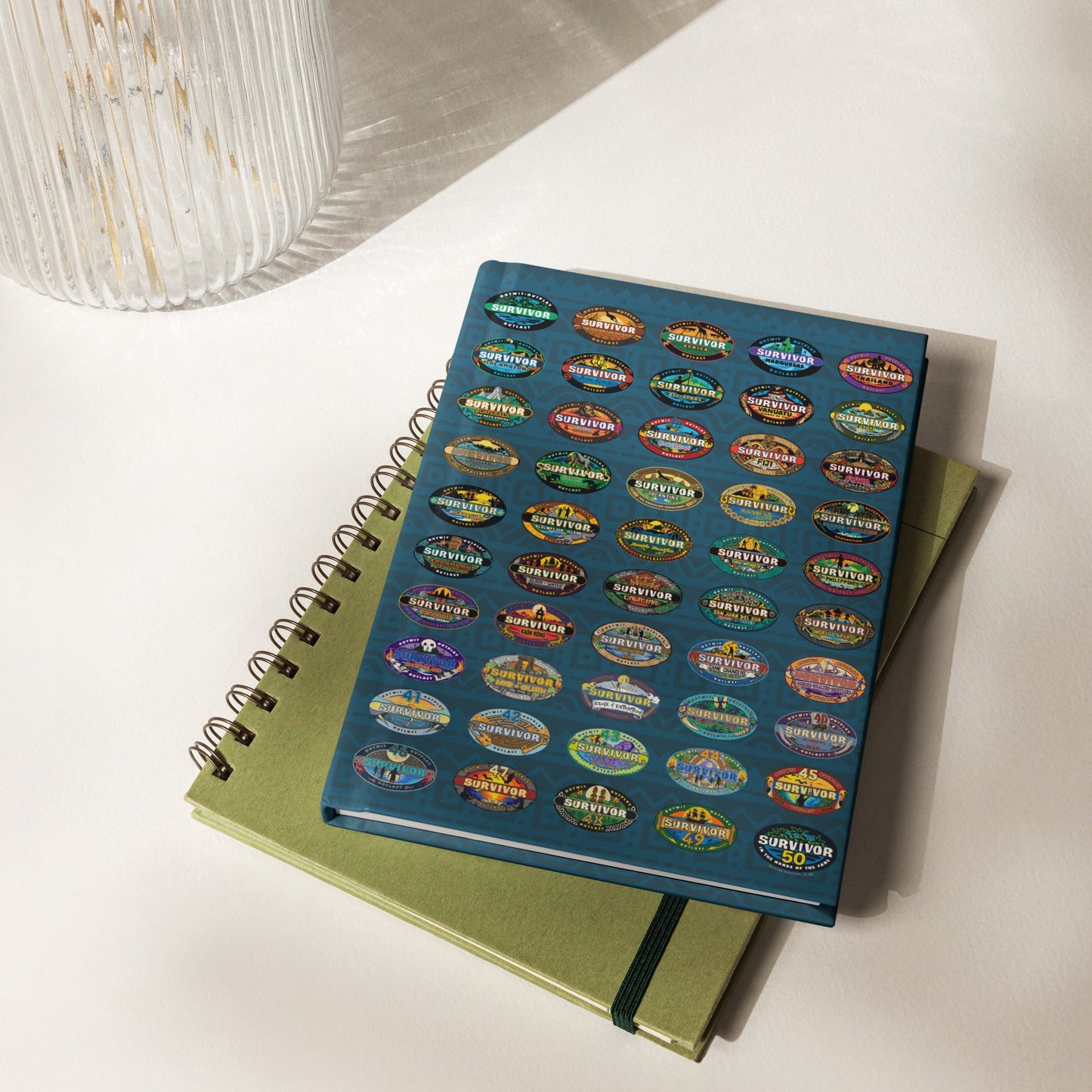 Survivor Hardcover Journal 50 Seasons Logo - Paramount Shop