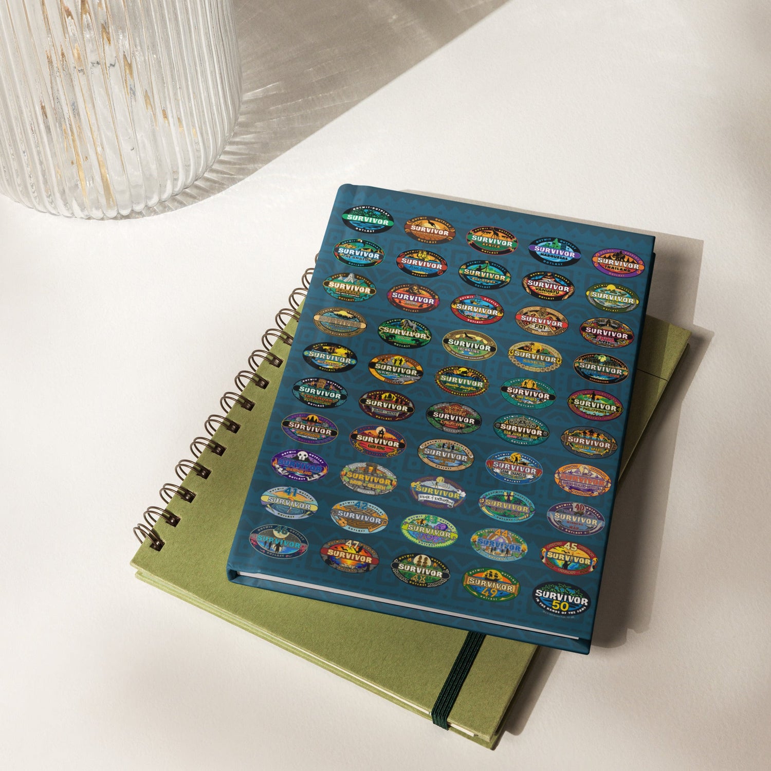 Survivor Hardcover Journal 50 Seasons Logo - Paramount Shop
