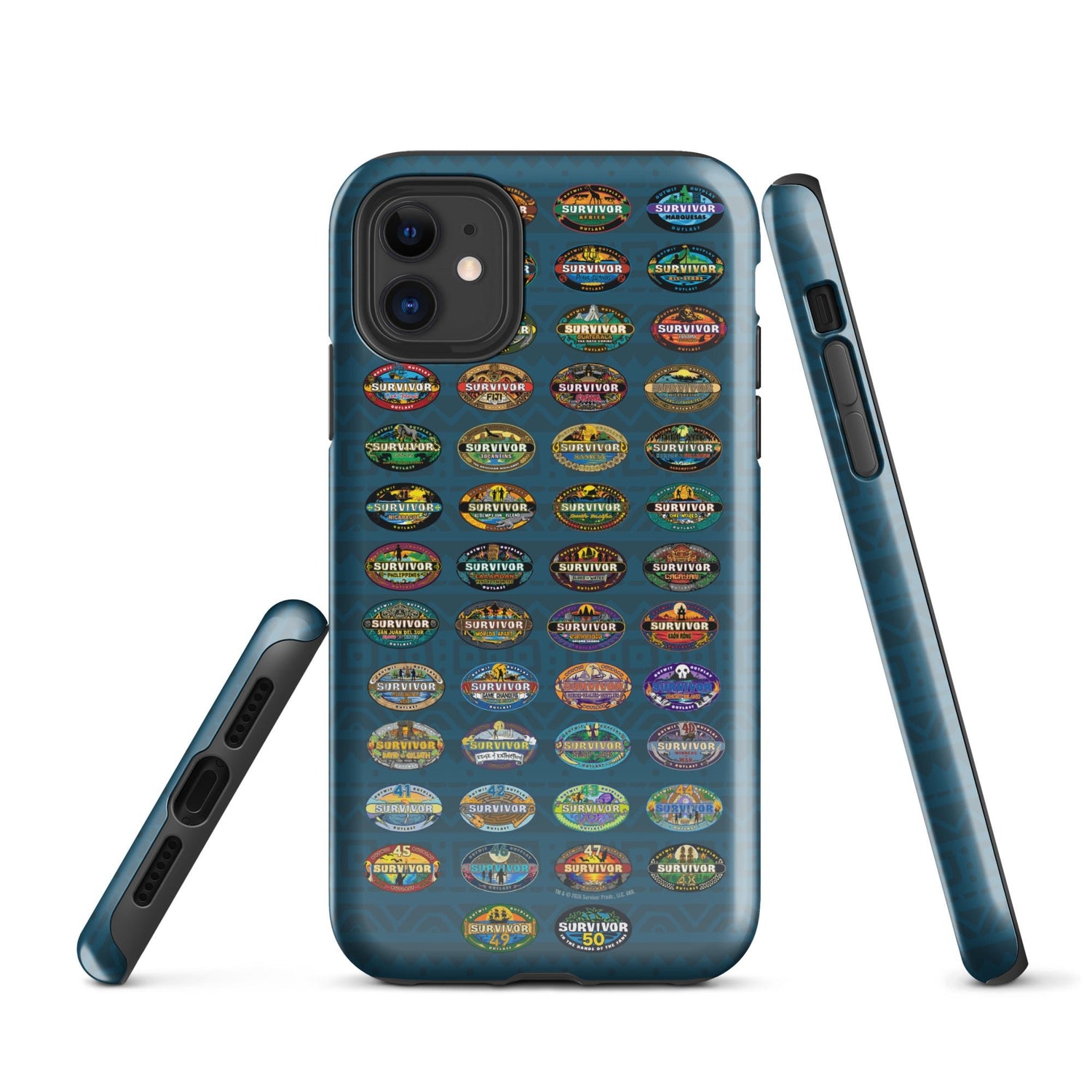 Survivor iPhone Tough Phone Case 50 Seasons Logo - Paramount Shop