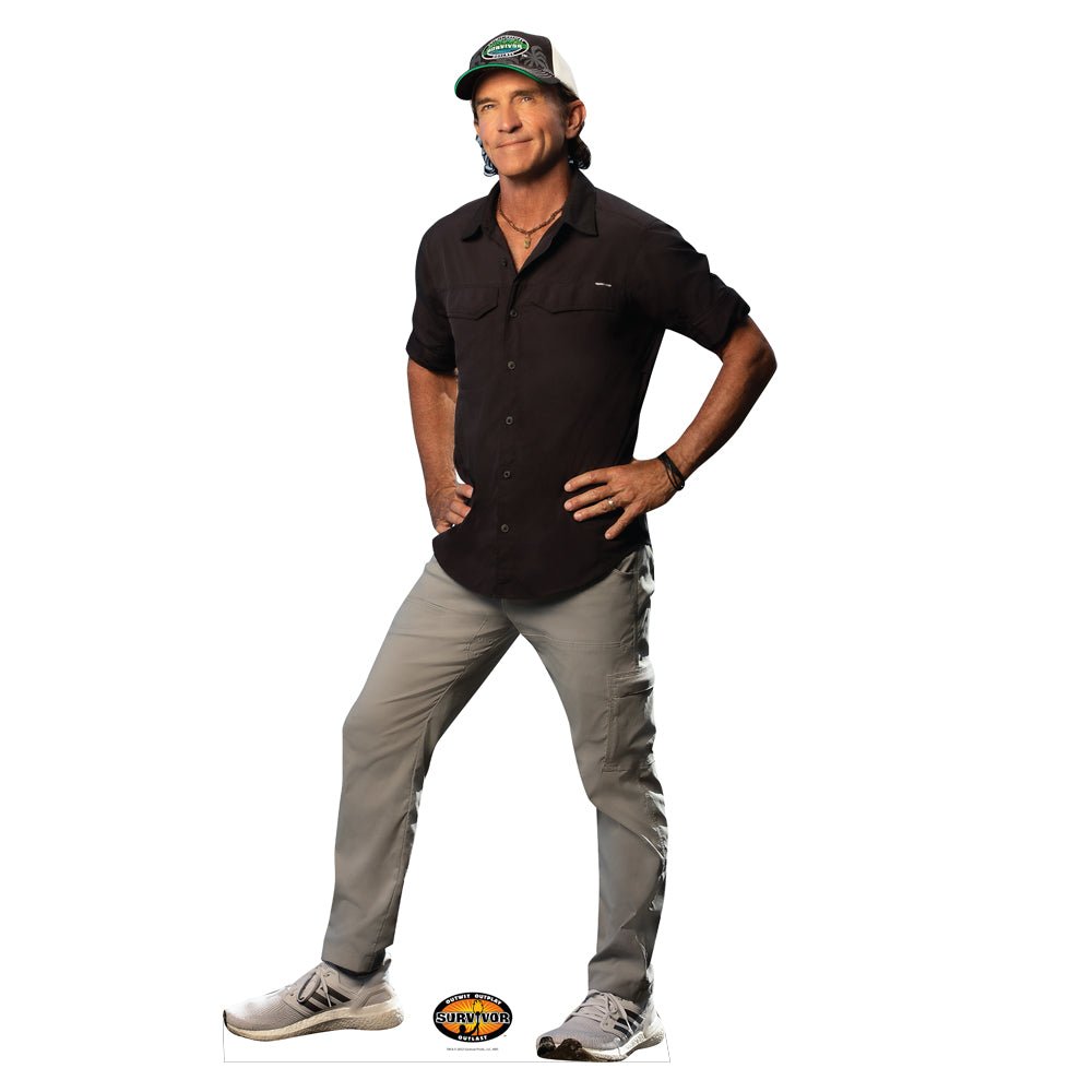Survivor Jeff Probst Cardboard Cutout Standee