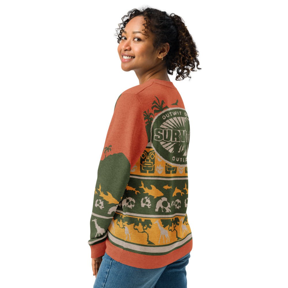 Survivor Outwit Outplay Outlast Holiday Unisex Sweater - Paramount Shop