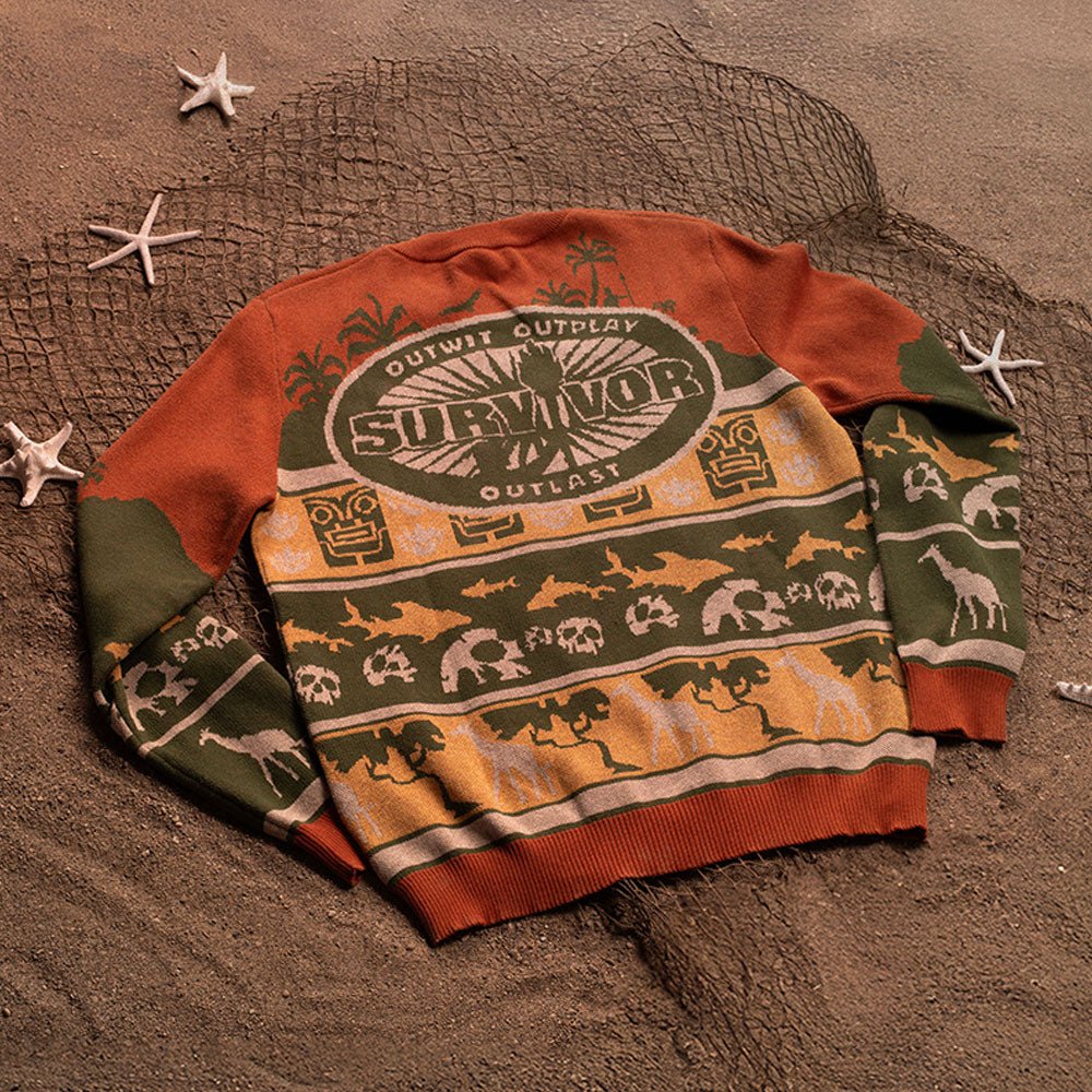 Survivor Outwit Outplay Outlast Holiday Unisex Sweater - Paramount Shop