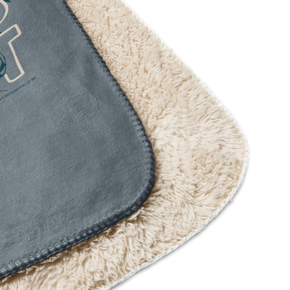 Survivor Premium Sherpa Blanket Jeff Tribal Outwit. Outplay. Outlast. - Paramount Shop