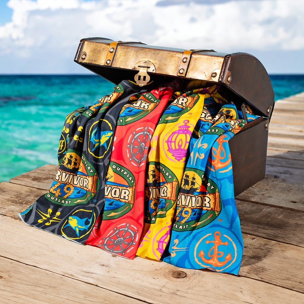 Survivor Season 49 Black Merge Tribe BUFF® Headwear - Paramount Shop