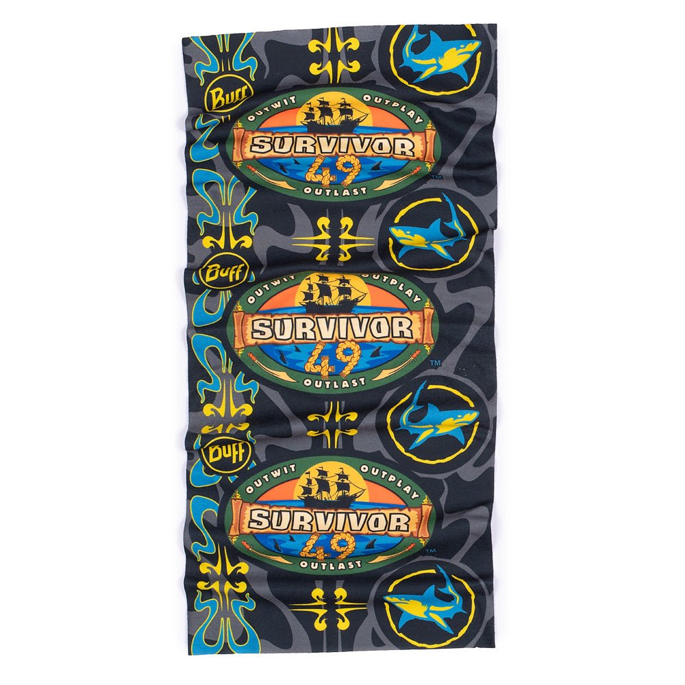 Survivor Season 49 Black Merge Tribe BUFF® Headwear - Paramount Shop
