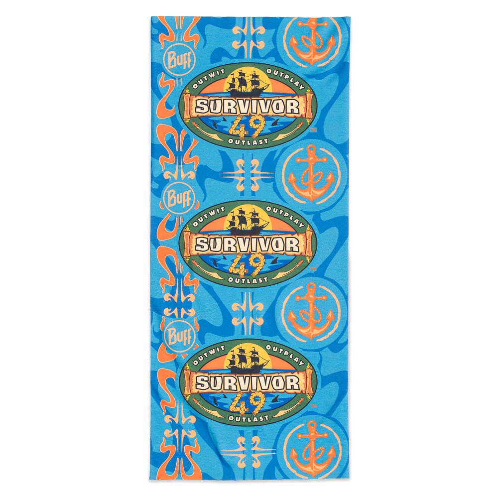 Survivor Season 49 Blue Kele Tribe BUFF® Headwear - Paramount Shop