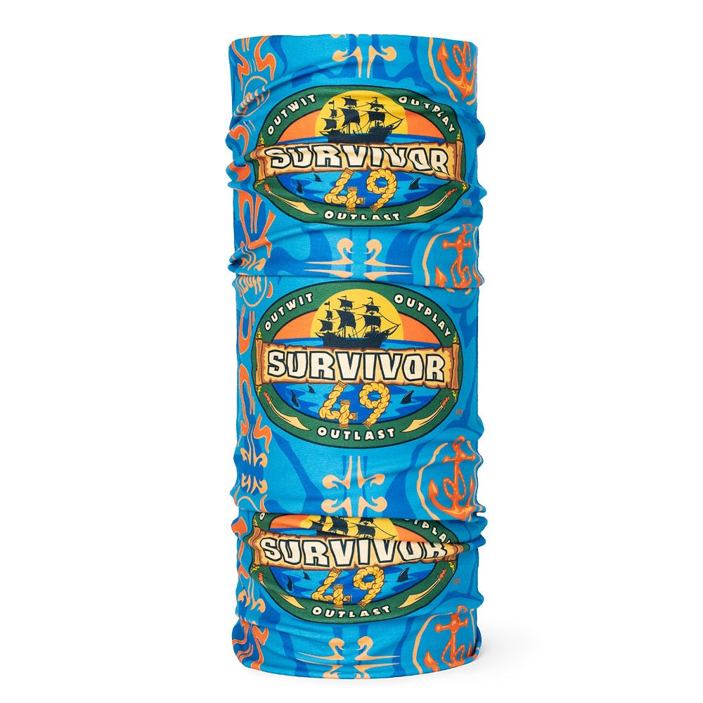 Survivor Season 49 Blue Kele Tribe BUFF® Headwear - Paramount Shop