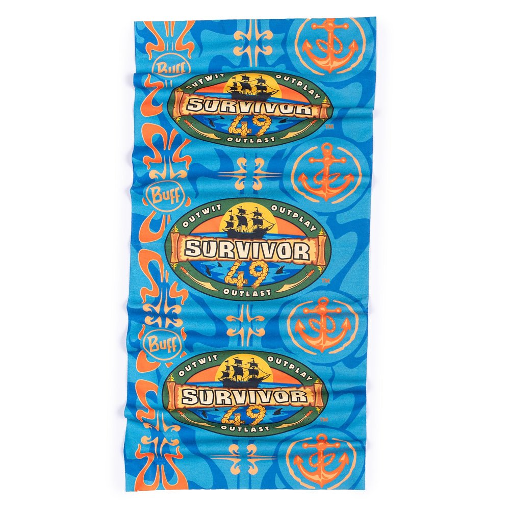 Survivor Season 49 Blue Kele Tribe BUFF® Headwear - Paramount Shop