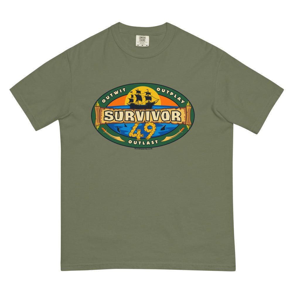 Survivor Season 49 Logo Comfort Colors Unisex T-Shirt - Paramount Shop