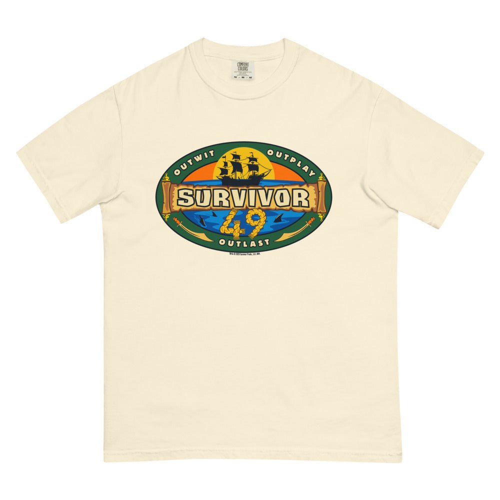 Survivor Season 49 Logo Comfort Colors Unisex T-Shirt - Paramount Shop