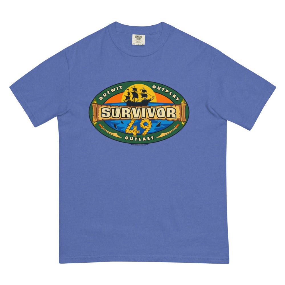 Survivor Season 49 Logo Comfort Colors Unisex T-Shirt - Paramount Shop