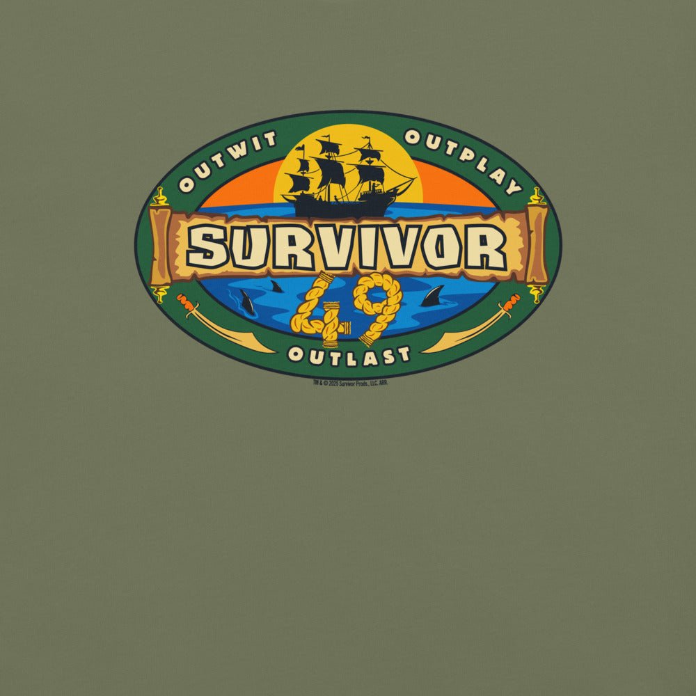 Survivor Season 49 Logo Comfort Colors Unisex T-Shirt - Paramount Shop