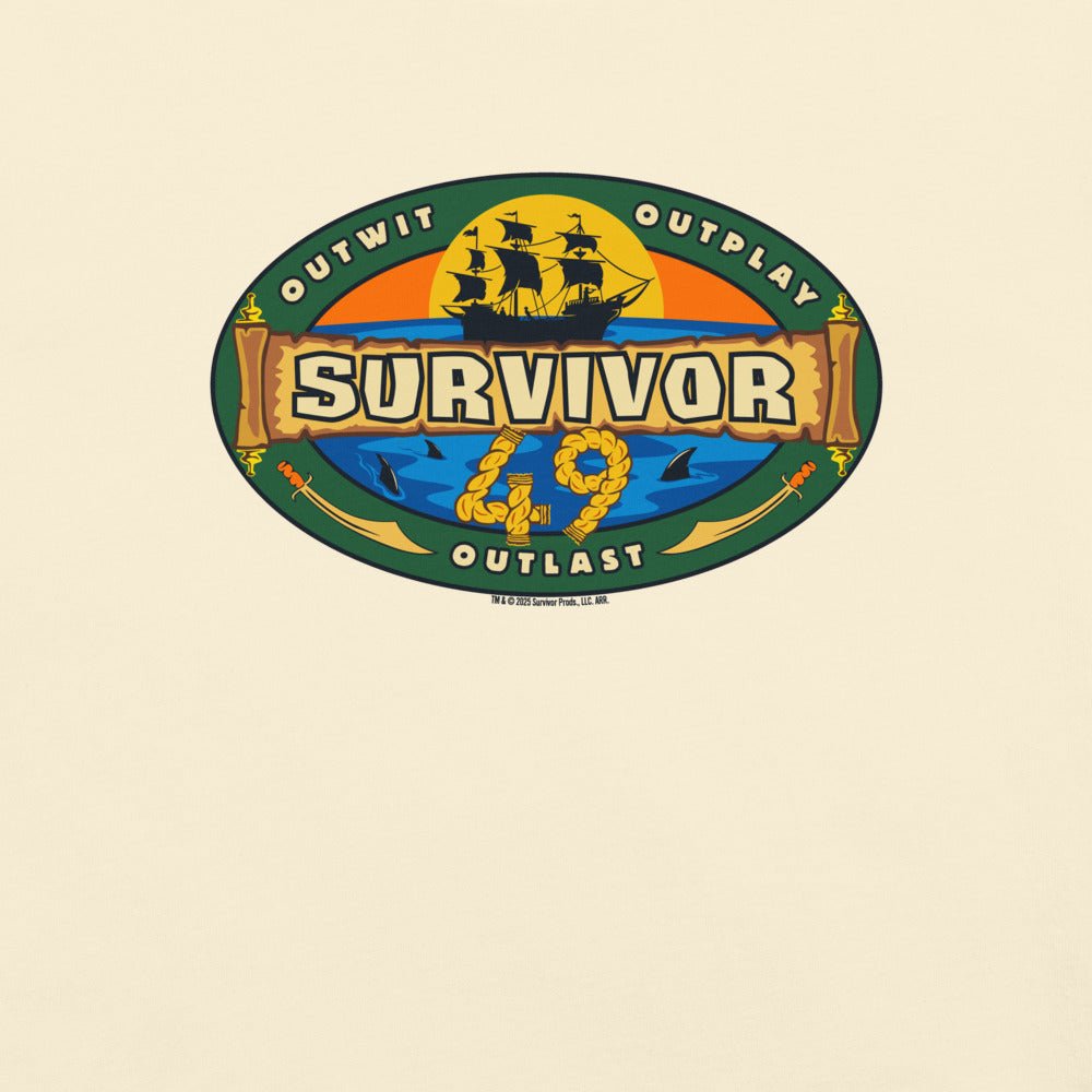 Survivor Season 49 Logo Comfort Colors Unisex T-Shirt - Paramount Shop