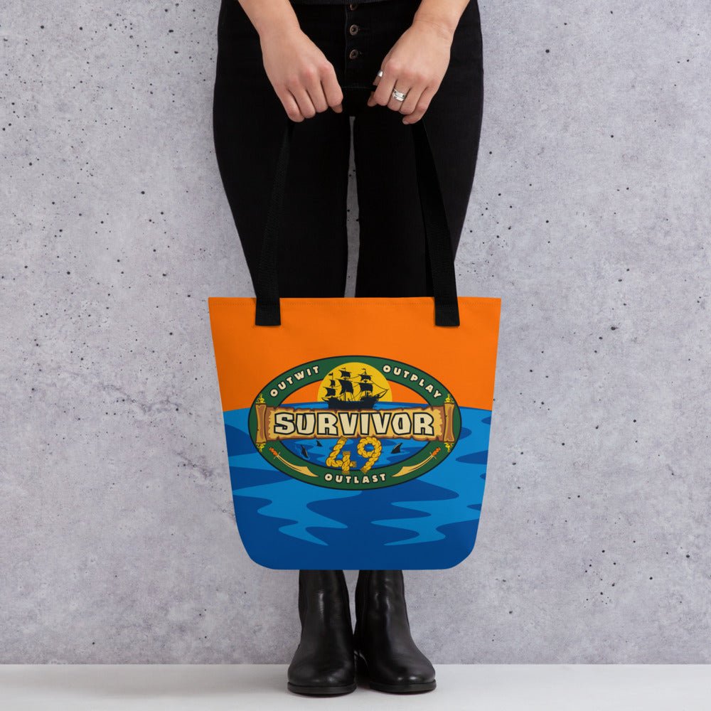 Survivor Season 49 Logo Premium Tote Bag - Paramount Shop