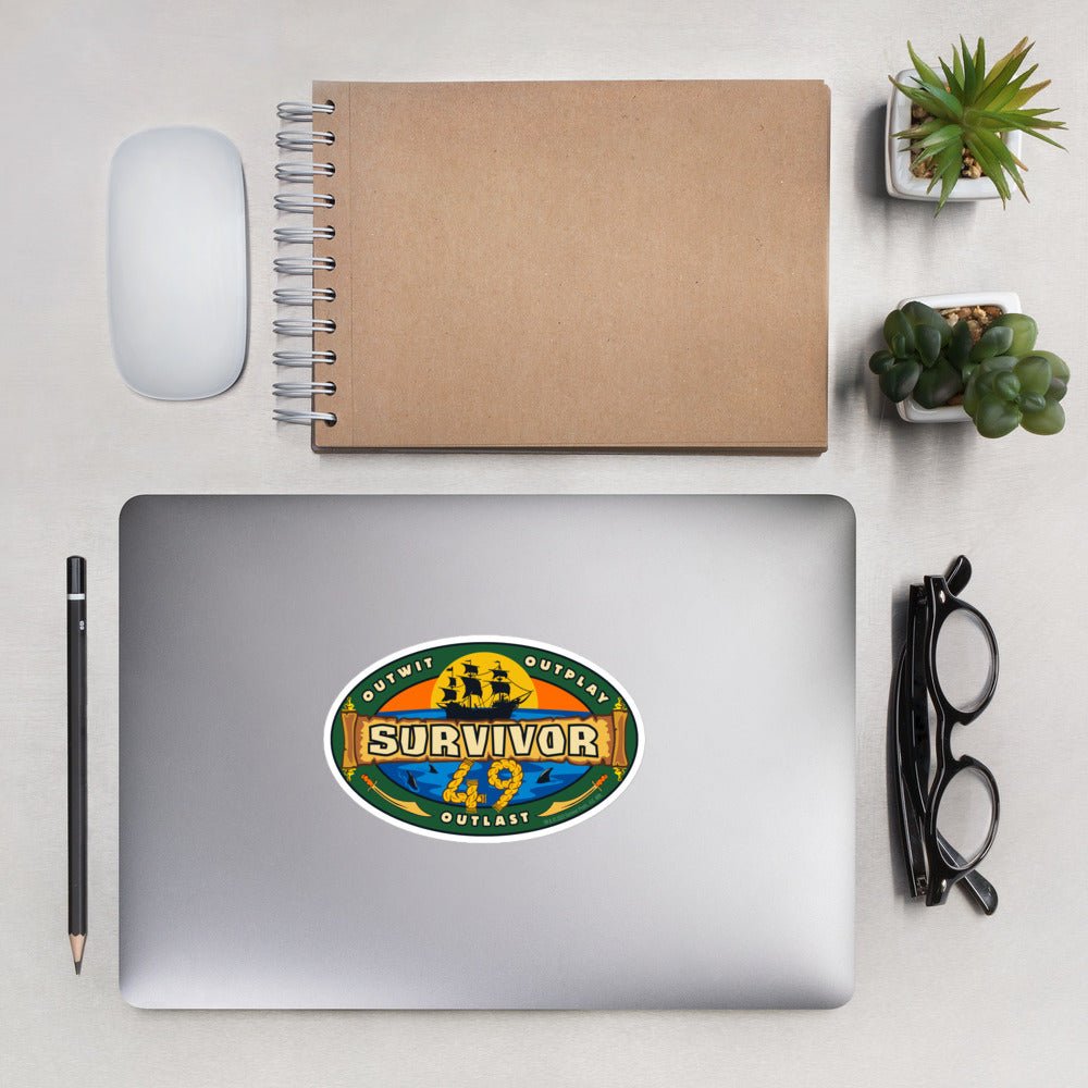 Survivor Season 49 Logo Sticker - Paramount Shop