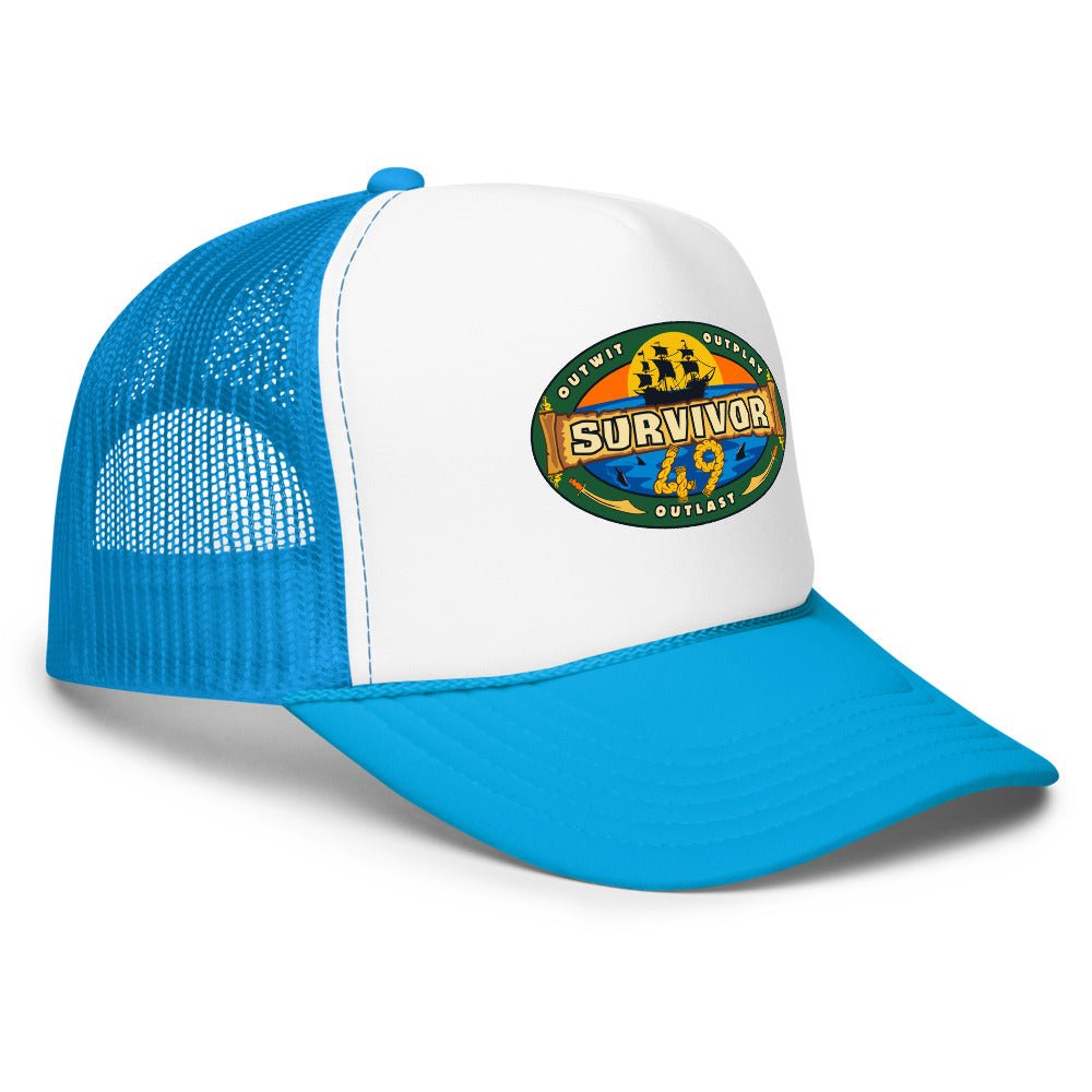 Survivor Season 49 Logo Trucker Hat - Paramount Shop