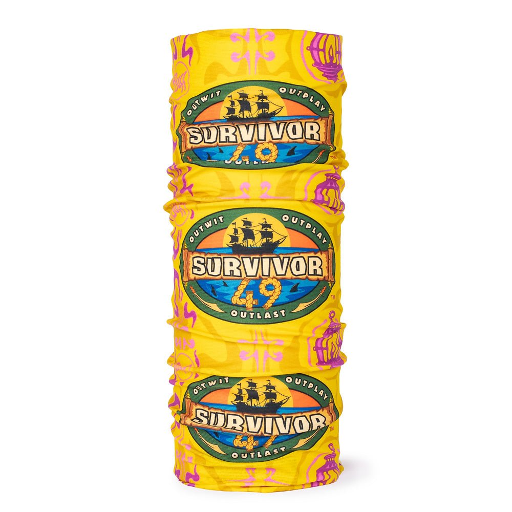 Survivor Season 49 Yellow Hina Tribe BUFF® Headwear - Paramount Shop