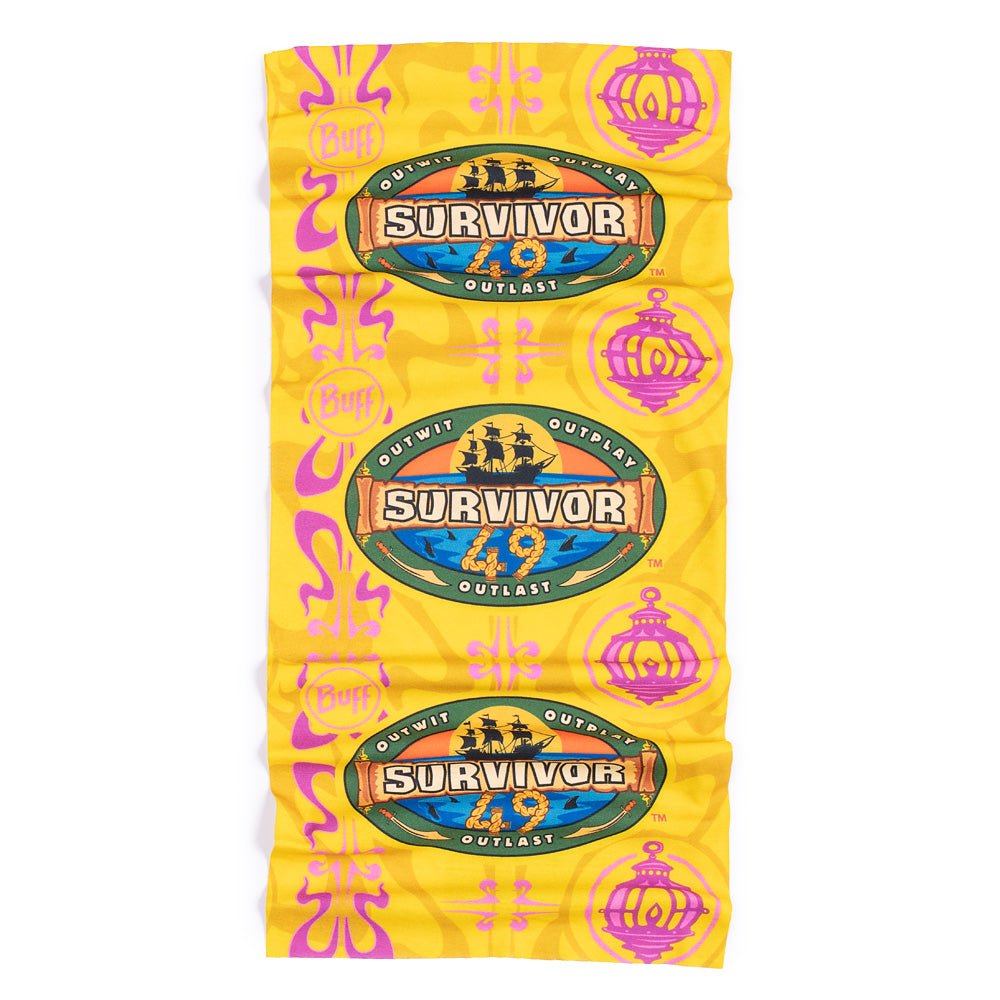 Survivor Season 49 Yellow Hina Tribe BUFF® Headwear - Paramount Shop