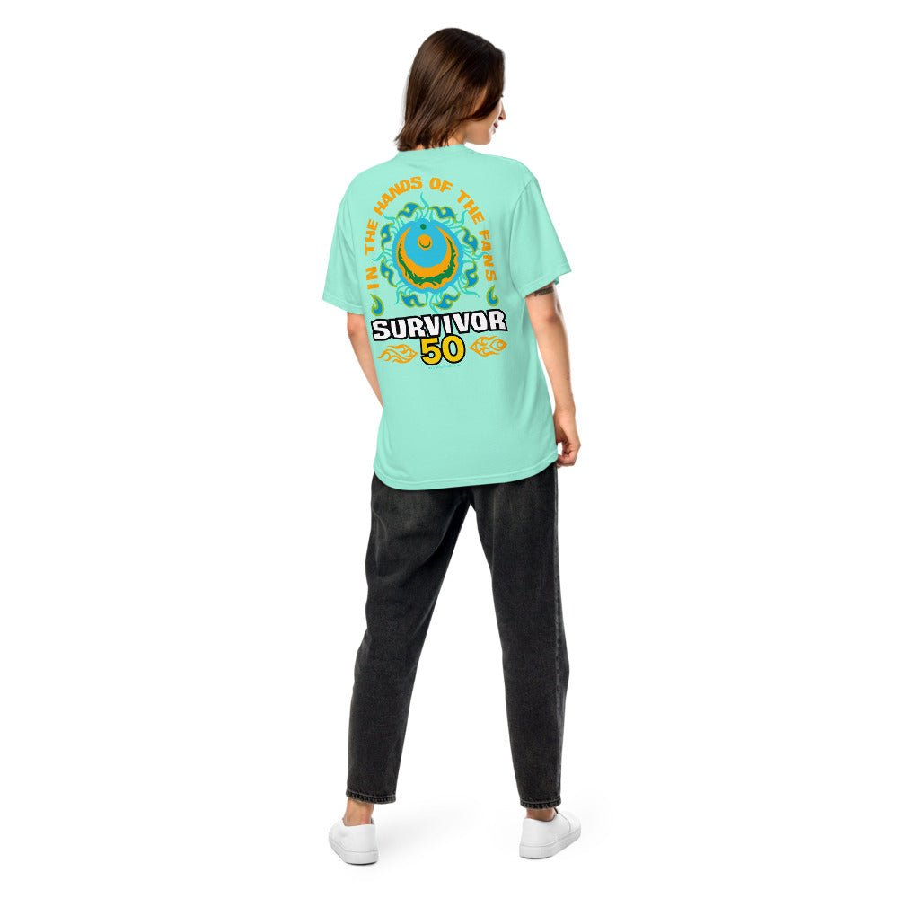 Survivor Season 50 Comfort Colors T-Shirt Moon Tribe - Paramount Shop
