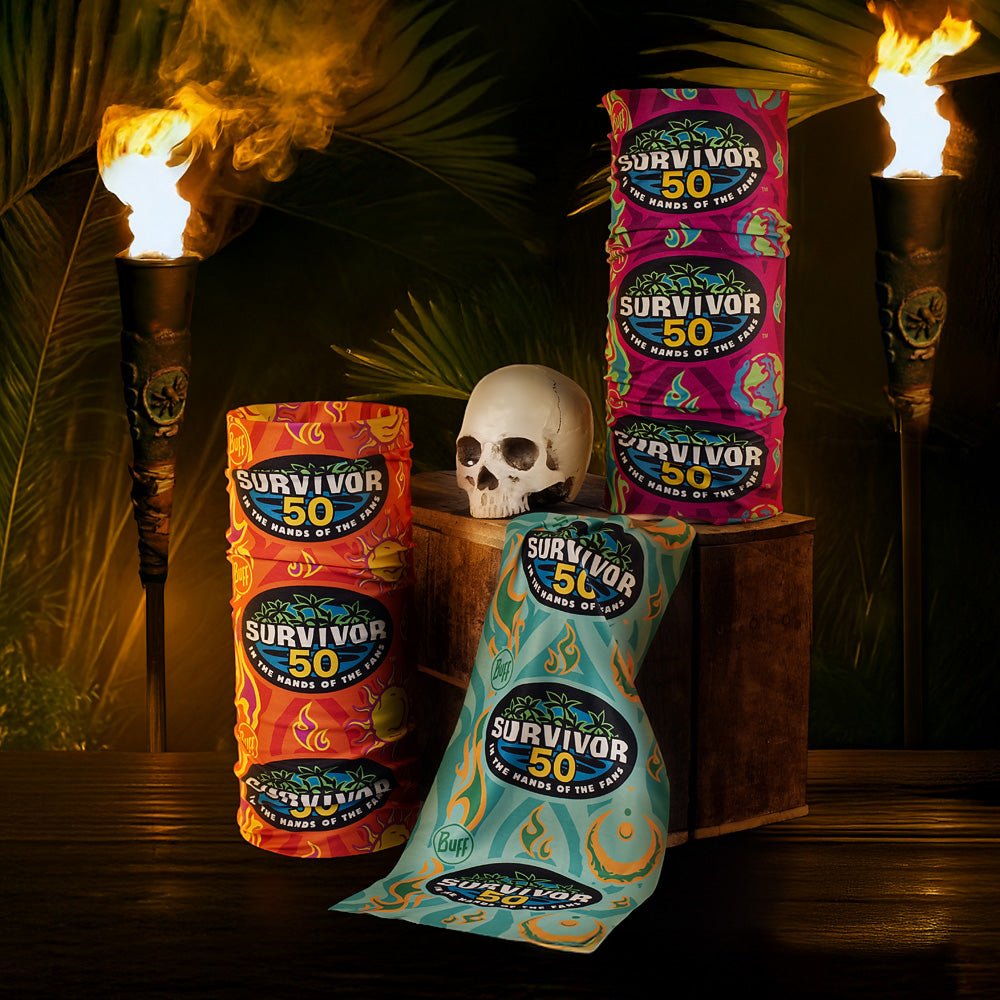 Survivor Season 50 Orange Cila Tribe BUFF® Headwear - Paramount Shop