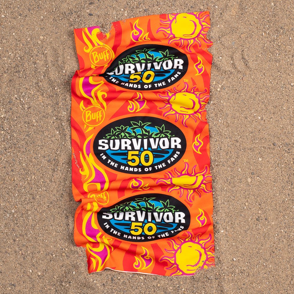 Survivor Season 50 Orange Cila Tribe BUFF® Headwear - Paramount Shop