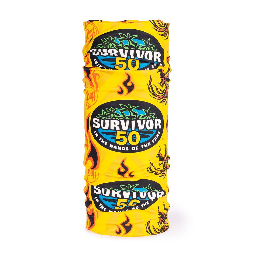 Survivor Season 50 Yellow Merge Tribe BUFF® Headwear - Paramount Shop