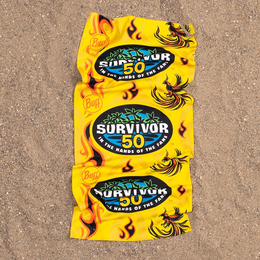 Survivor Season 50 Yellow Merge Tribe BUFF® Headwear - Paramount Shop