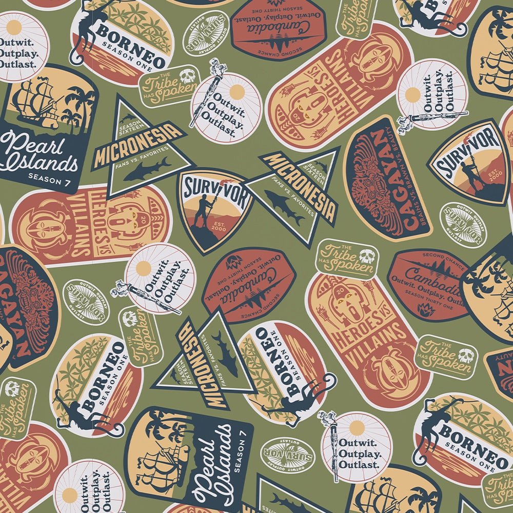 Survivor Seasons Pattern Neoprene Laptop Sleeve - Paramount Shop