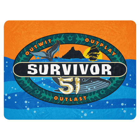 Survivor Sherpa Blanket Season 51 - Paramount Shop