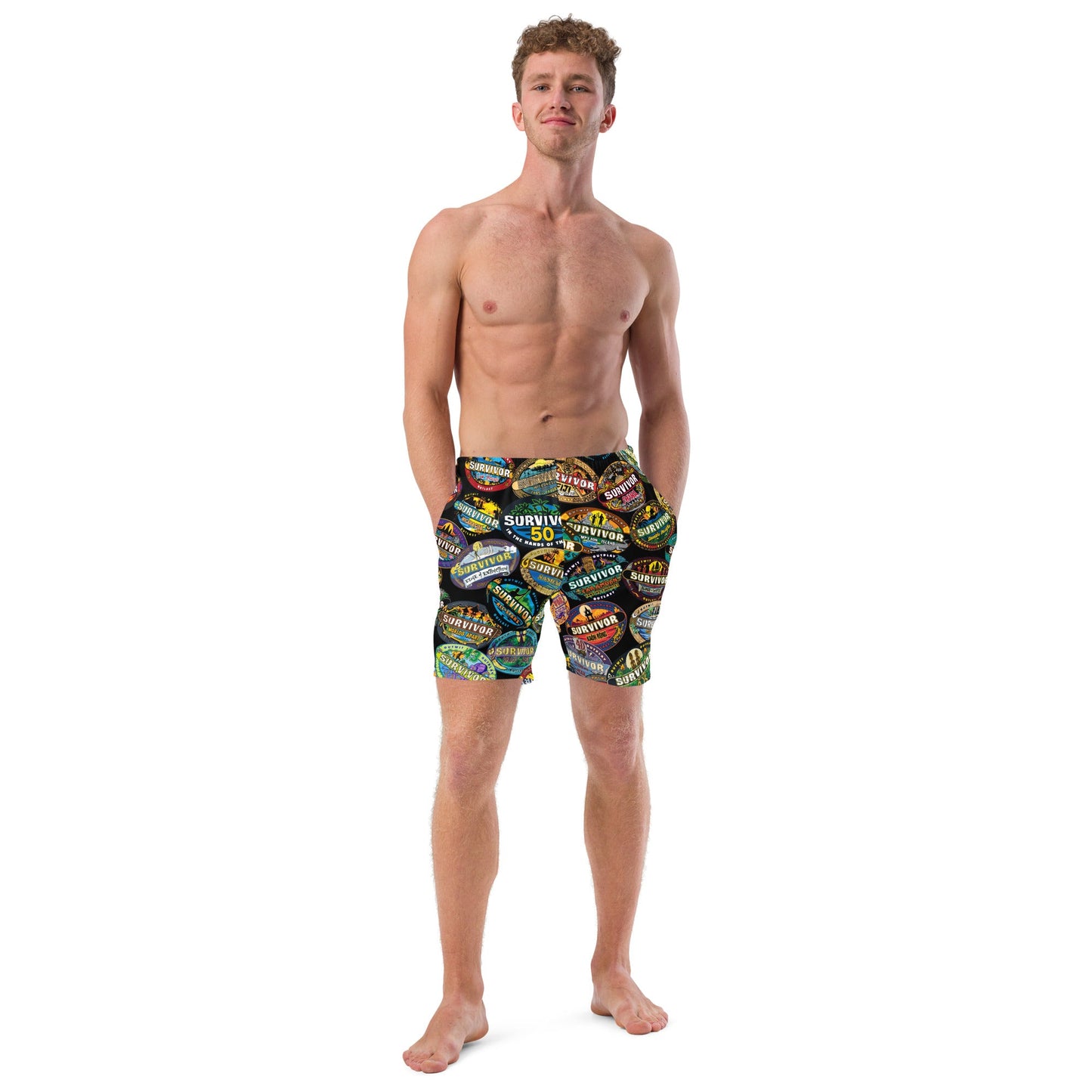 Survivor Swim Trunks Logo Toss - Paramount Shop