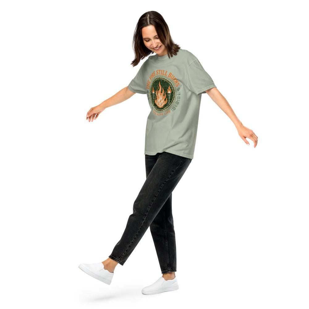 Survivor T-Shirt "The Fire Still Burns" Comfort Colors - Paramount Shop