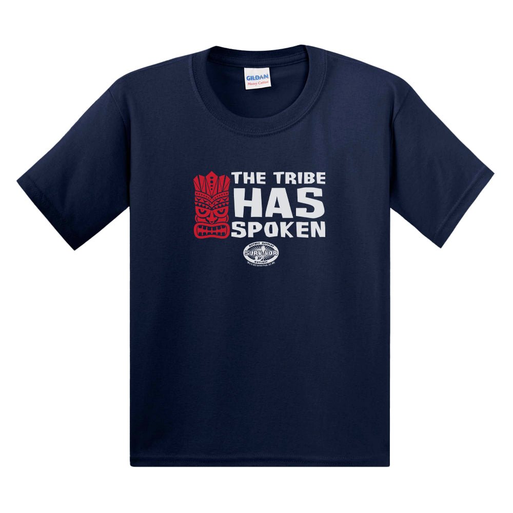 Survivor The Tiki Has Spoken Kid's Short Sleeve T - Shirt - Paramount Shop