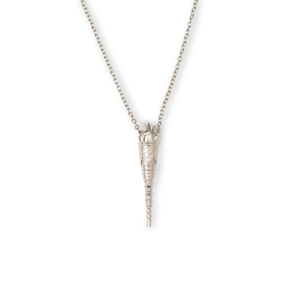 Survivor Torch Pendant Necklace