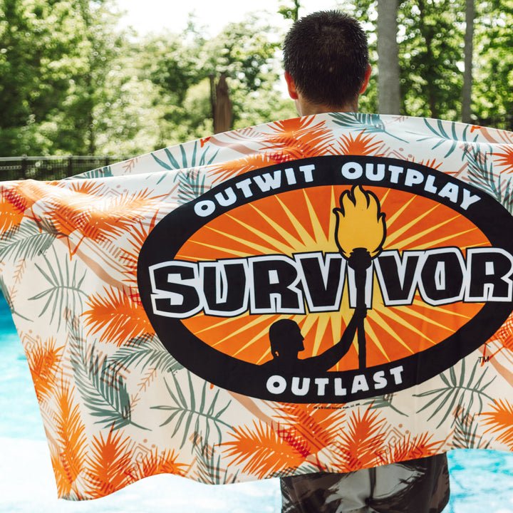 Survivor Strandtuch Mit Tribal Print Paramount Shop survivor-strandtuch-mit-tribal-print-paramount-shop
