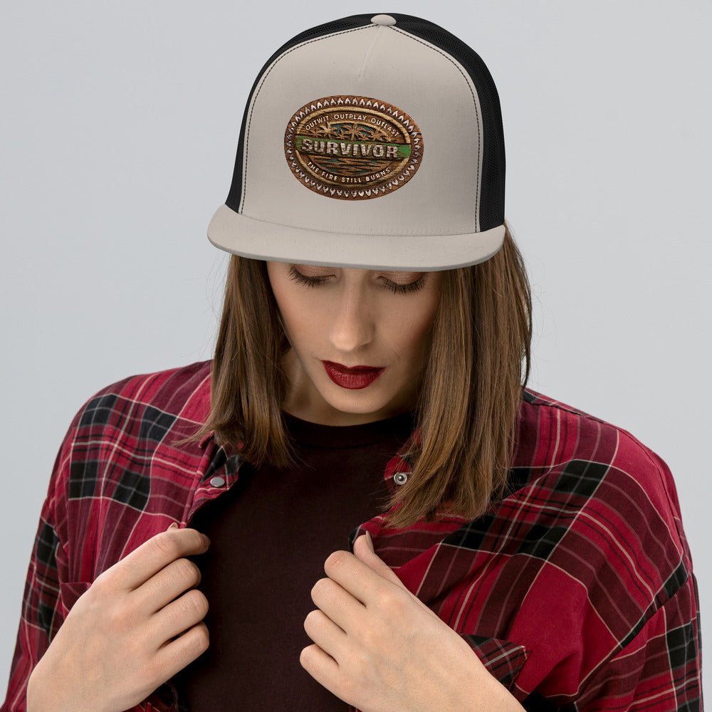 Survivor Trucker Hat The Fire Still Burns - Paramount Shop