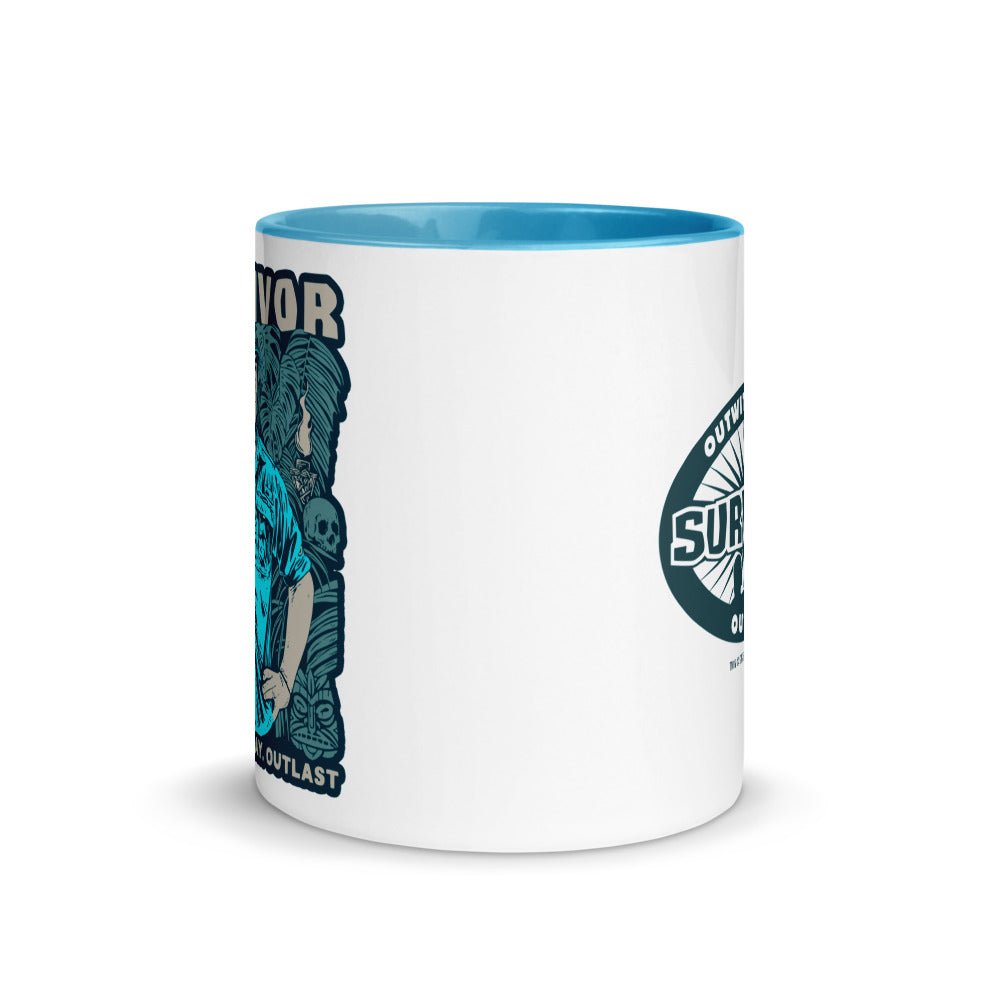 Survivor Two - Tone Mug Jeff Outwit. Outplay. Outlast. - Paramount Shop
