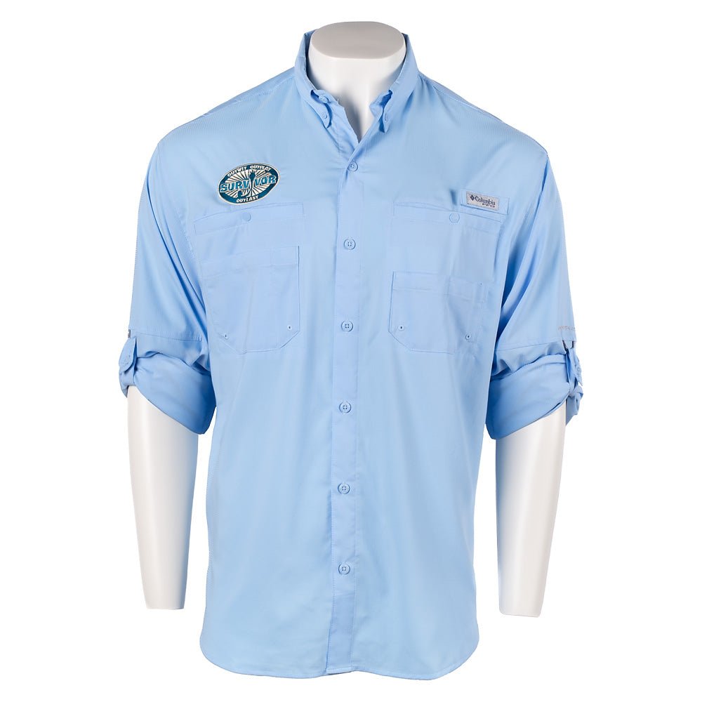 Columbia Chemise à Manches Longues Tamiami II Pour Homme (grand)-bleu Vif-S Columbia Chemise à Manches Longues Tamiami II Pour Homme (grand)-bleu Vif-S