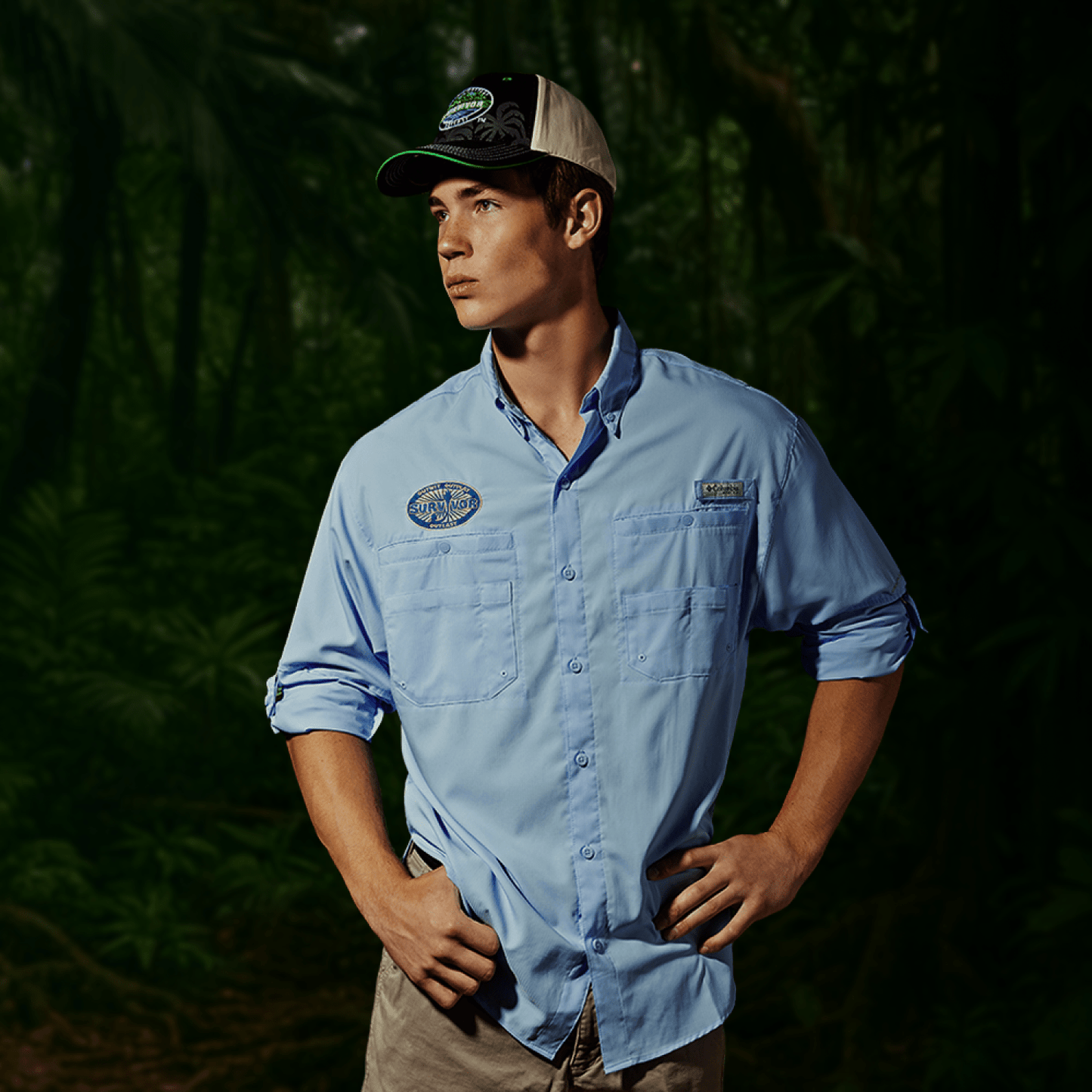 Survivor X Columbia Tamiami II Long Sleeve Shirt - Paramount Shop