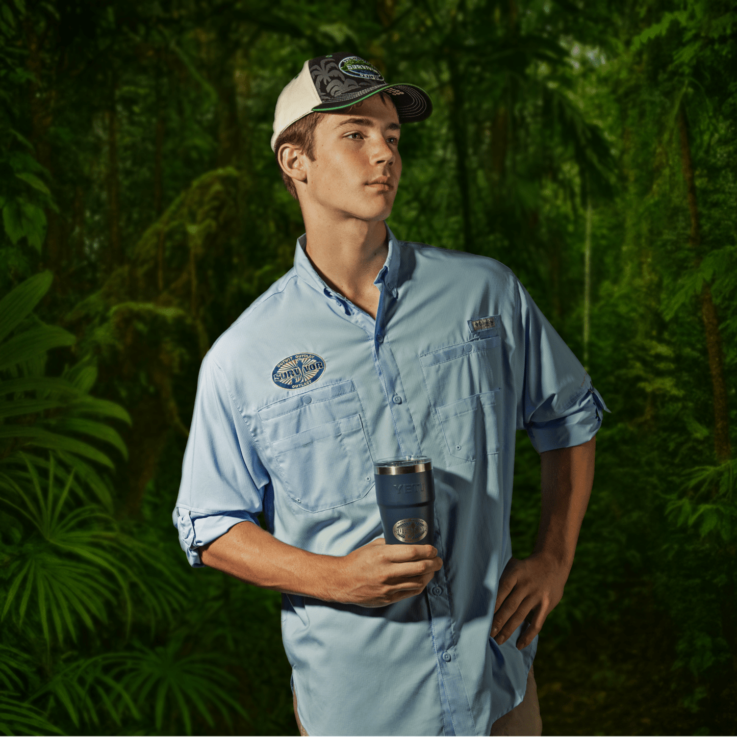 Survivor X Columbia Tamiami II Long Sleeve Shirt - Paramount Shop