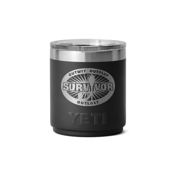 Survivor Yeti® Rambler 10oz Stackable Lowball with Lid – Paramount