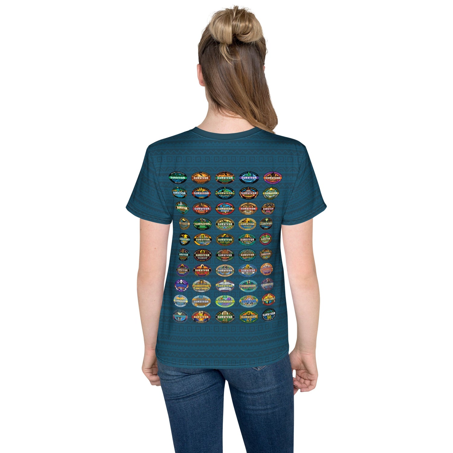 Survivor Youth T-Shirt 50 Seasons Logo - Paramount Shop
