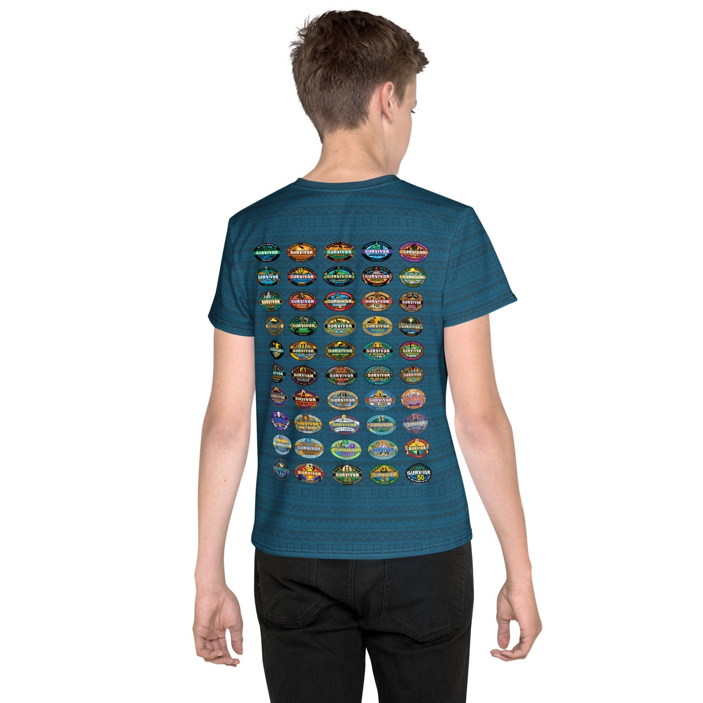 Survivor Youth T-Shirt 50 Seasons Logo - Paramount Shop