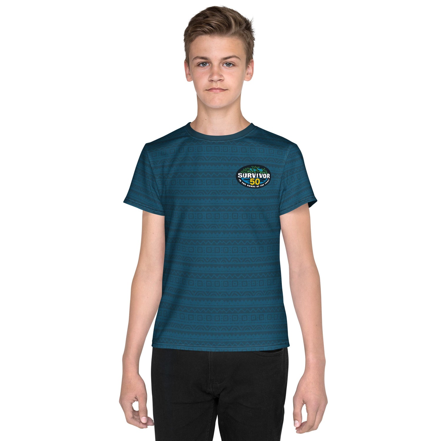 Survivor Youth T-Shirt 50 Seasons Logo - Paramount Shop