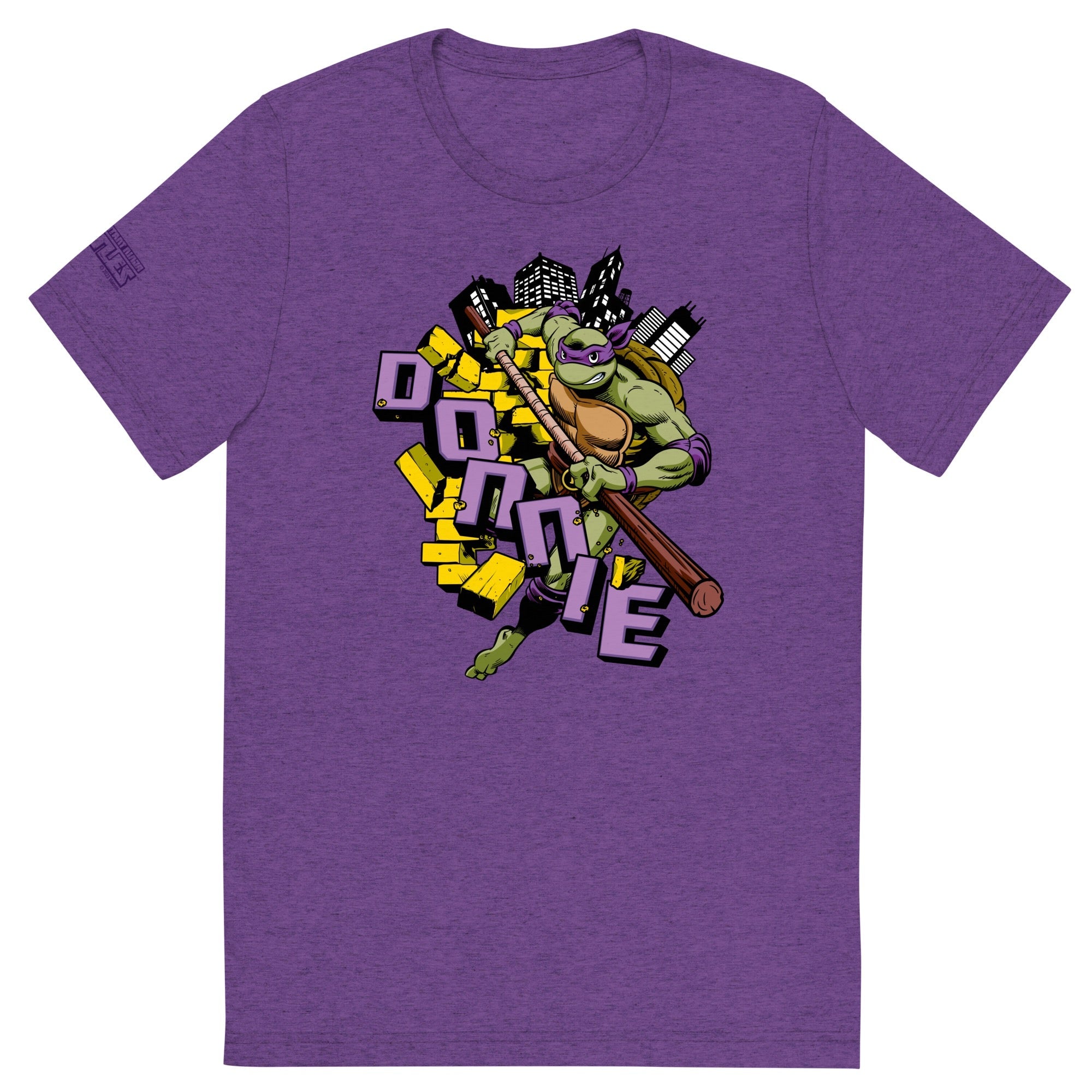 Teenage Mutant Ninja Turtles Donnie Unisex Camiseta Tri Blend Teenage Mutant Ninja Turtles Donnie Unisex Camiseta Tri Blend
