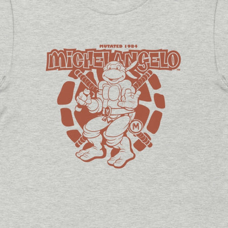 Teenage Mutant Ninja Turtles Michelangelo Adult Short Sleeve T - Shirt - Paramount Shop