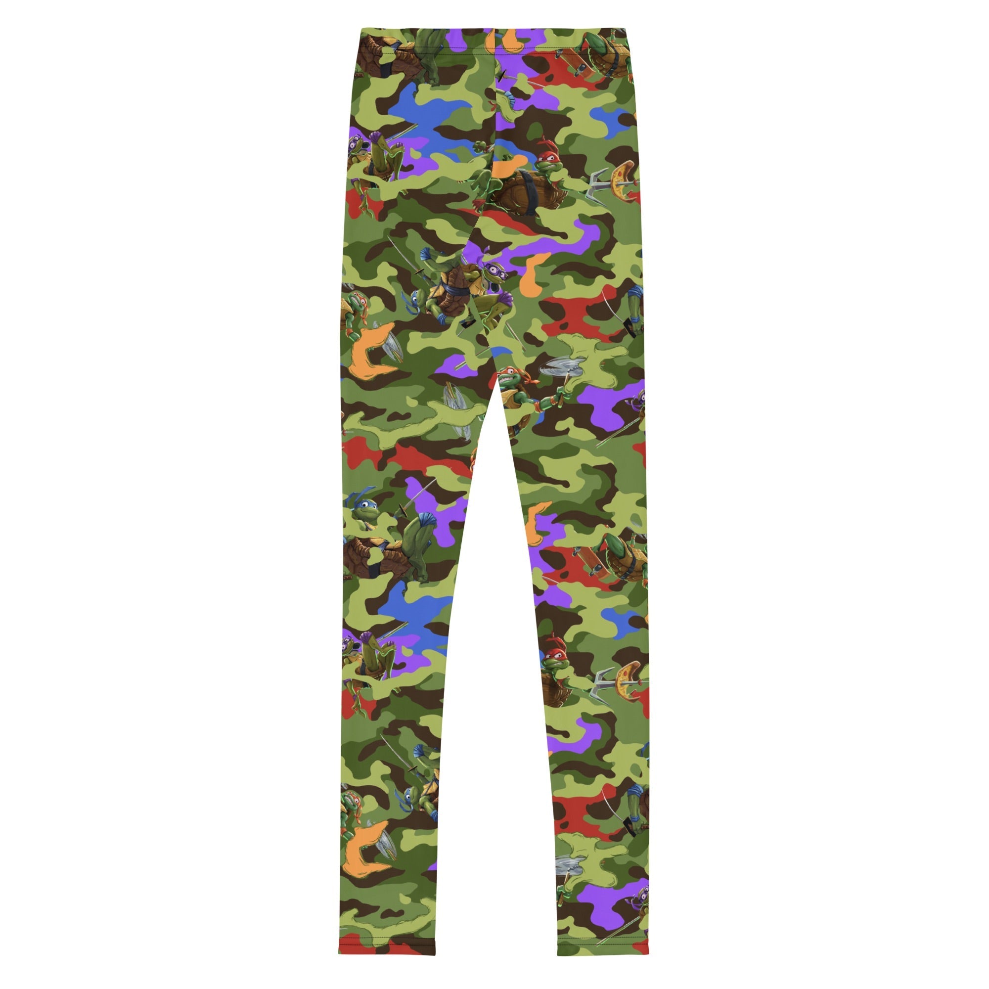 Teenage Mutant Ninja Turtles Mutant Mayhem Camo Jeunes Leggings teenage-mutant-ninja-turtles-mutant-mayhem-camo-jeunes-leggings