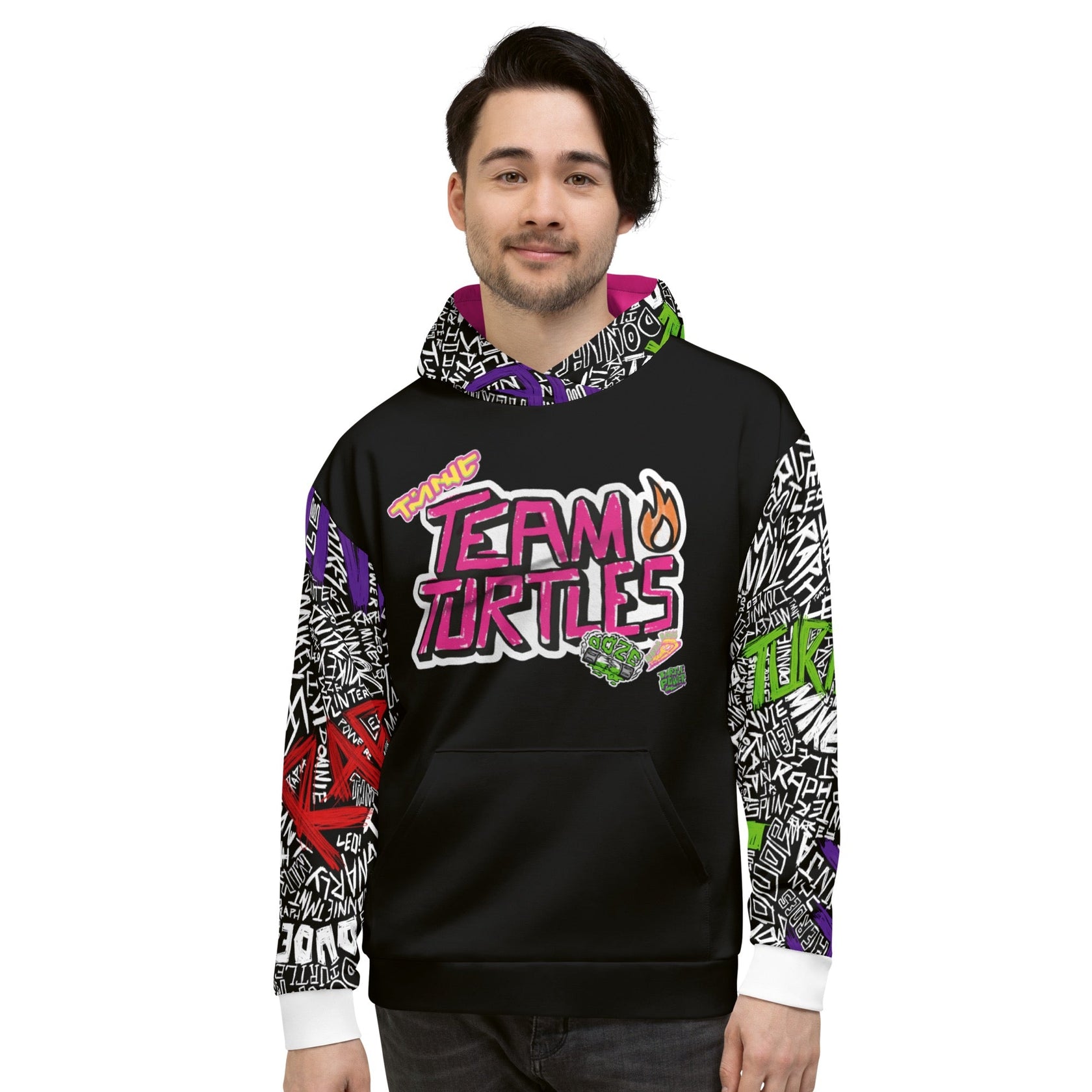 Teenage Mutant Ninja Turtles: Mutant Mayhem Team Turtles Hoodie ...